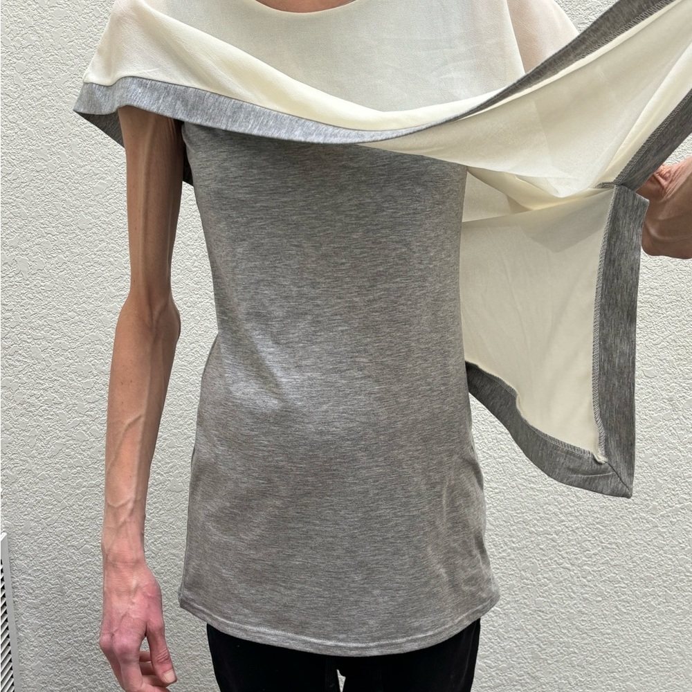Match | Draped multilayered Asymmetrical blouse - Picture 5 of 13